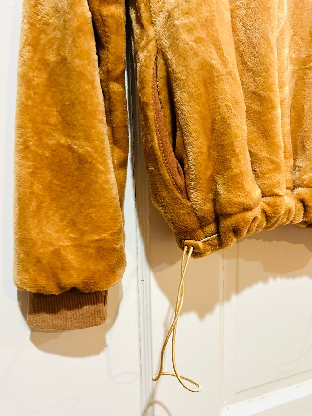 Anthropologie Sunday in Brooklyn Kelyn Teddy Hoodie Cozy Fuzzy Plush Size S - Picture 10 of 13